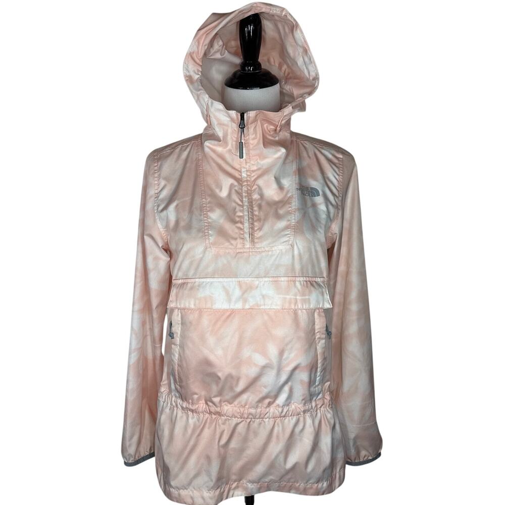 The North Face Fanorak XS Pinky/Peachy Packable Windwall Anorak Jacket